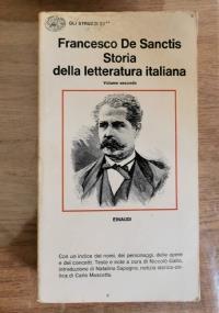 Storia della letteratura italiana volume secondo - Francesco De Sanctis - copertina