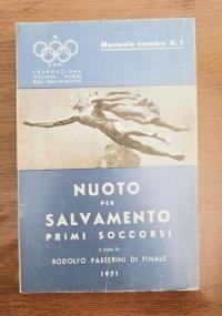 Nuoto per salvamento primi soccorsi - Rodolfo Passerini di Finale - copertina