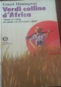 Verdi colline d’ Africa - Ernest Hemingway - copertina