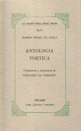 Antologia poetica - Ramon Perez de Ayala - copertina