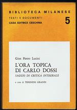 L' ora topica di Carlo Dossi di Lucini Gian Pietro