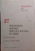 Pedagogia sociale per una scuola in crisi - Salvatore Alosco - copertina