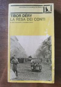 La resa dei conti - Tibor Déry - copertina