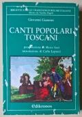 Canti popolari toscani - Giovanni Fabio Giannini - copertina