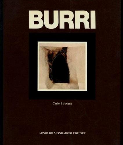 Burri - Carlo Pirovano - copertina