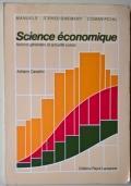 Science économique - Adriano Cavadini - copertina