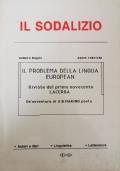 Il Sodalizio (rivista letteratura, numero doppio, 3-4, 1989) di Vari Autori - copertina