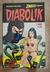 Diabolik i sette cobra - copertina