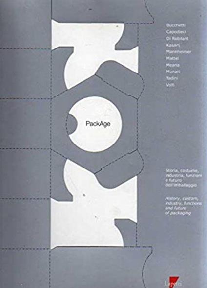 Package. Storia, costume, industria, funzioni e futuro dell'imballaggio - copertina