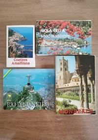 Lotto 4 libri cartoline - copertina