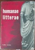 Humanae litterae - Pugliese - copertina