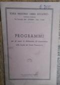 Programmi per gli Esami di Abilitazione all’insegnamento nelle Scuole del Grado Preparatorio - copertina