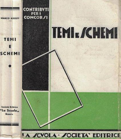 Temi e schemi - Marco Agosti - copertina