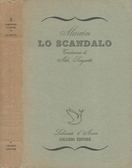 Lo scandalo - Daniel Alarcón - copertina