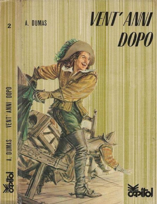 Vent'anni dopo - Alexandre Dumas - copertina