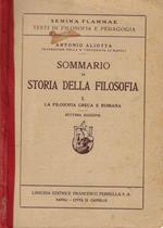Sommario della Storia della Filosofia