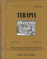 Terapia Vol 53 N. 389, 390, 391, 392, 393-394 anno 1968 (annata completa)