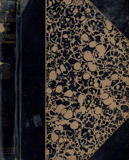 Un divorce - Paul Bourget - copertina