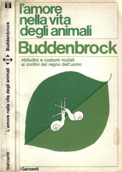 L' amore nella vita degli animali - Wolfgang von Buddenbrock - copertina