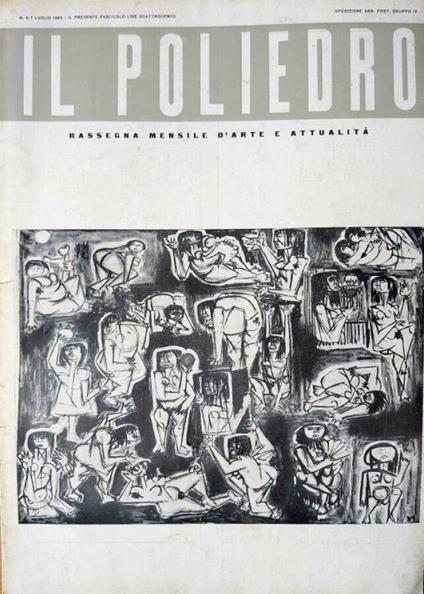 Il Poliedro N.6/7 1965 - Michele Calabrese - copertina