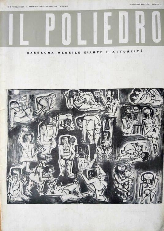 Il Poliedro N.6/7 1965 - Michele Calabrese - copertina
