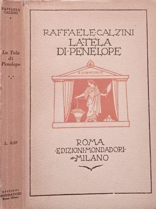 La tela di Penelope - Raffaele Calzini - copertina