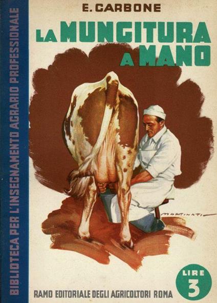 La mungitura a mano - Ettore Carbone - copertina
