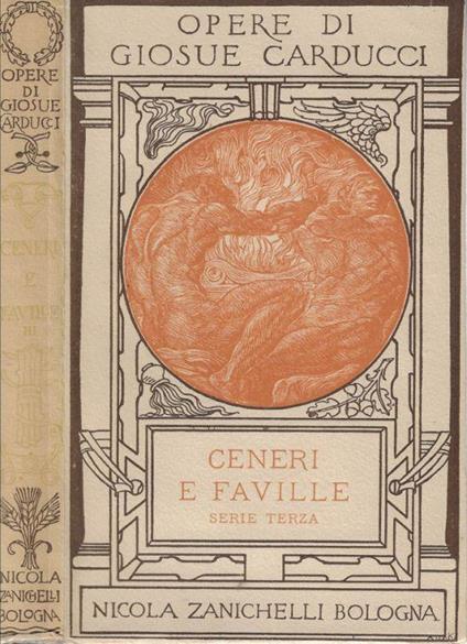 Ceneri e Faville - Giosuè Carducci - copertina