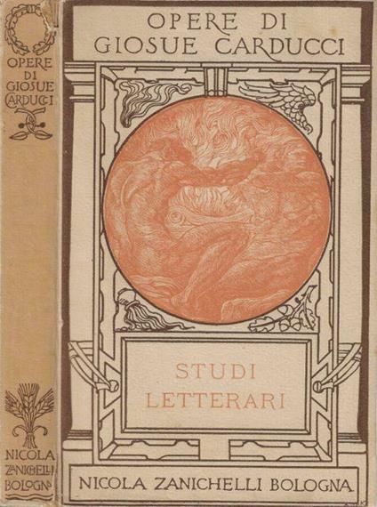 Studi letterari - Giosuè Carducci - copertina