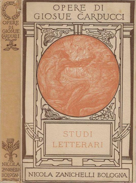 Studi letterari - Giosuè Carducci - copertina