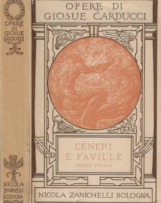 Ceneri e Faville - Giosuè Carducci - copertina