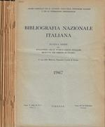 Bibliografia Nazionale Italiana anno 1967 Fasc. I, II, III, IV, V-VI, VII, VIII, IX, X-XII