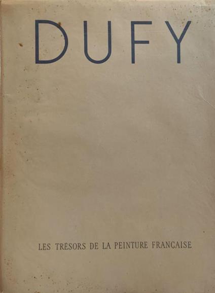 Raoul Dufy - Jean Cassou - copertina