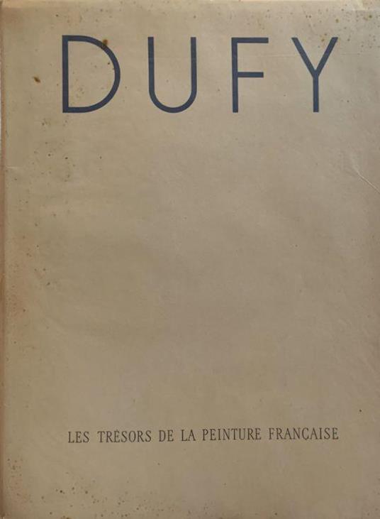 Raoul Dufy - Jean Cassou - copertina