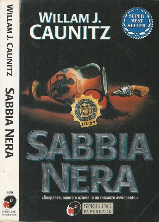 Sabbia nera - William J. Caunitz - copertina