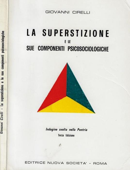 La superstizione - Giovanni Cirelli - copertina
