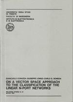 On a vector space approach to the classification of the linear N-Port networks