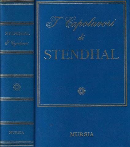 I Capolavori di Stendhal - Carlo Cordié - copertina
