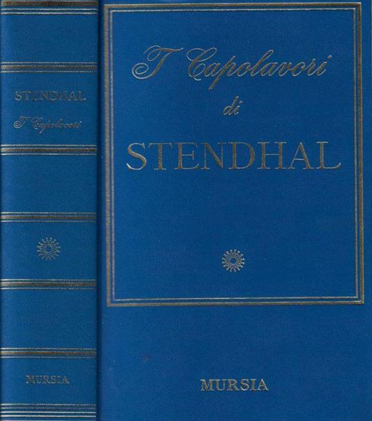 I Capolavori di Stendhal - Carlo Cordié - copertina