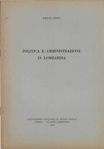 Politica e amministrazione in Lombardia