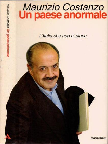 Un paese anormale - Maurizio Costanzo - copertina