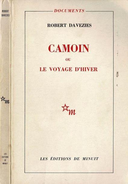 Camoin, ou le voyage d'hiver - Robert Daveziez - copertina