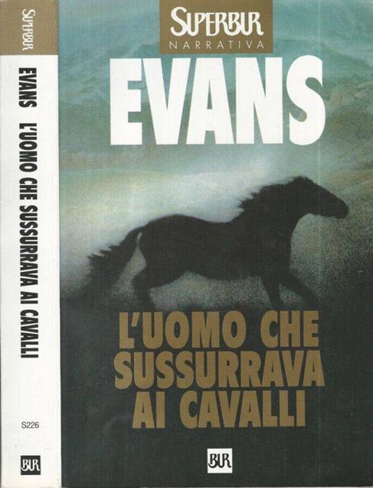 L' uomo che sussurrava ai cavalli - Evans, David - copertina