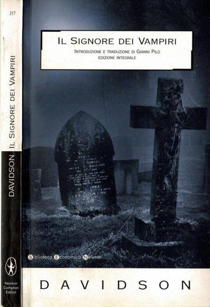 Il signore dei vampiri - Hugh Davidson - copertina