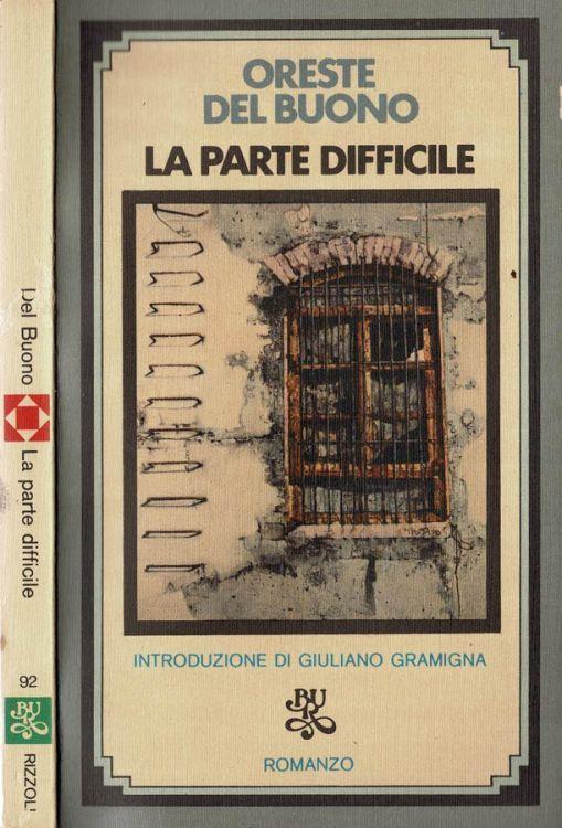 La parte difficile - Oreste Del Buono - copertina