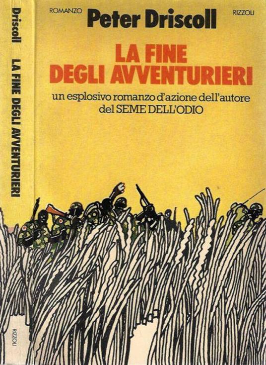 La fine degli avventurieri - Peter Driscoll - copertina