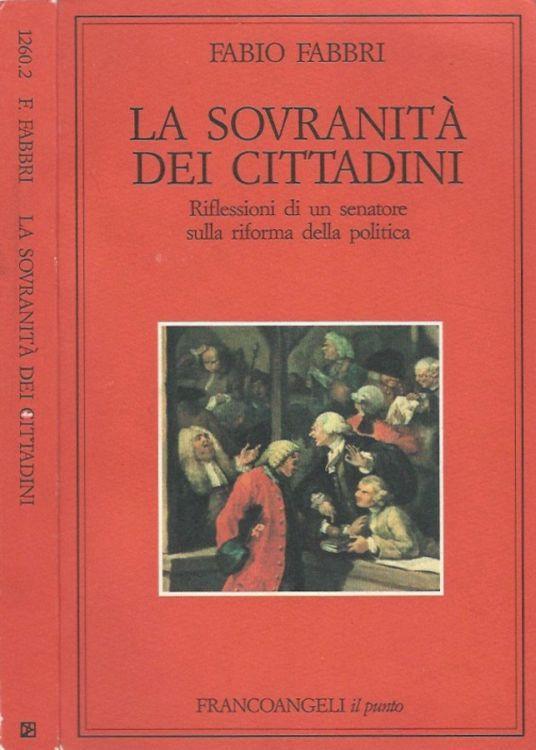 La sovranità dei cittadini - Fabio Fabbri - copertina