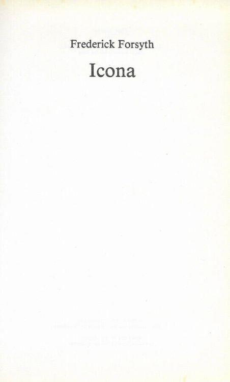 Icona - Frederick Forsyth - copertina