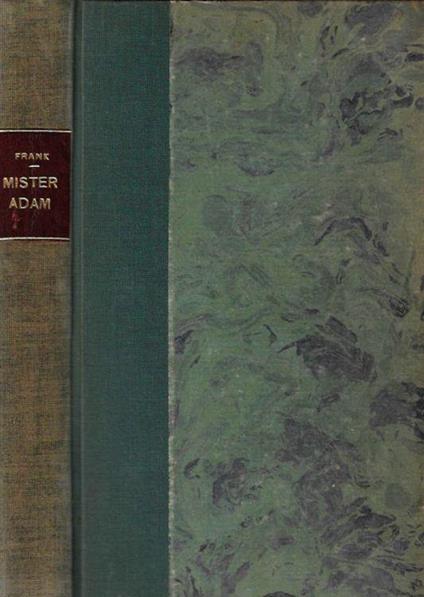 Mister Adam - Pat Frank - copertina