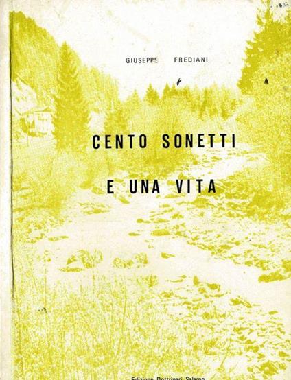 Cento sonetti e una vita - Giuseppe Frediani - copertina
